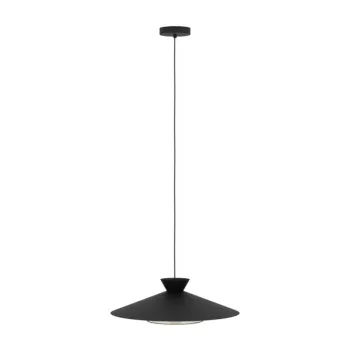 Eglo Grizedale fekete-sárgaréz függesztett lámpa (EG-43885) E27 1 izzós IP20