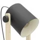 Eglo Hornwood natúr-fekete állólámpa (EG-43521) E27 1 izzós IP20