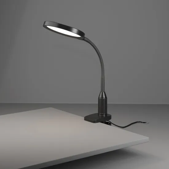 Eglo Lauro fekete LED csiptetős lámpa (EG-902174) LED 1 izzós IP20