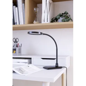 Eglo Lauro fekete LED asztali lámpa (EG-902175) LED 1 izzós IP20