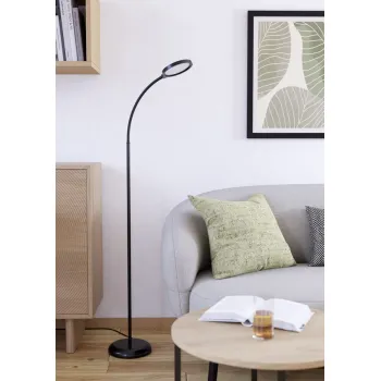 Eglo Lauro fekete LED állólámpa (EG-902176) LED 1 izzós IP20