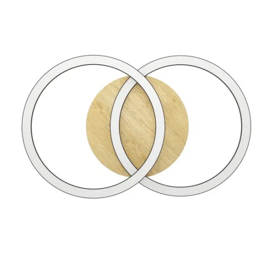 Eglo Lomaltas-Z fekete-barna LED mennyezeti lámpa (EG-901743) LED 4 izzós IP20