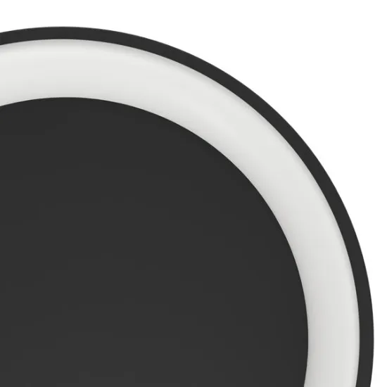 Eglo Loretello fekete-fehér LED mennyezeti lámpa (EG-901251) LED 1 izzós IP20