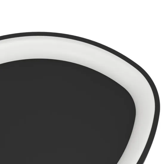 Eglo Loretello fekete-fehér LED mennyezeti lámpa (EG-901584) LED 1 izzós IP20