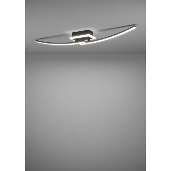 Eglo Lungolago fekete LED mennyezeti lámpa (EG-901217) LED 1 izzós IP20