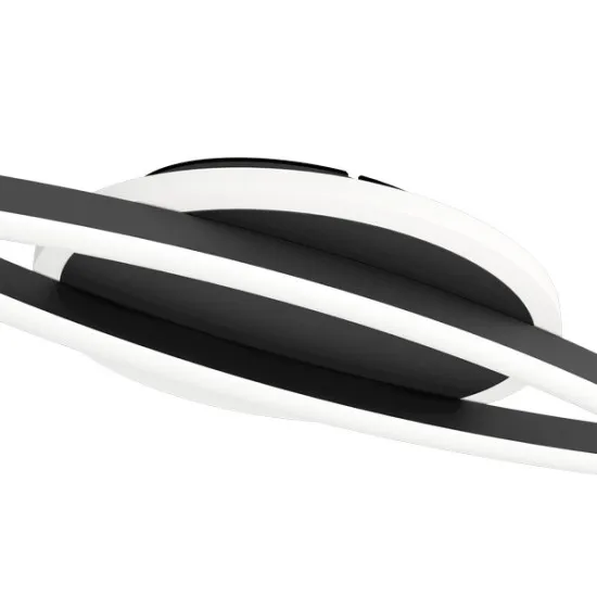 Eglo Lungolago fekete LED mennyezeti lámpa (EG-901218) LED 1 izzós IP20