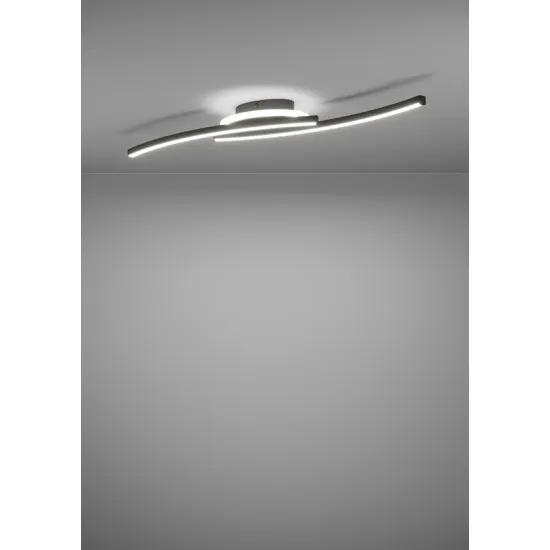 Eglo Lungolago fekete LED mennyezeti lámpa (EG-901218) LED 1 izzós IP20