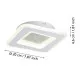 Eglo Macchioni fehér LED fali lámpa (EG-901233) LED 1 izzós IP20