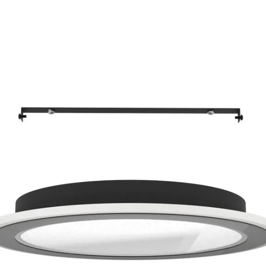 Eglo Macchioni fekete-fehér LED mennyezeti lámpa (EG-901238) LED 1 izzós IP20