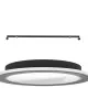 Eglo Macchioni fekete-fehér LED mennyezeti lámpa (EG-901238) LED 1 izzós IP20