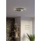 Eglo Macchioni fekete-fehér LED mennyezeti lámpa (EG-901238) LED 1 izzós IP20