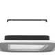 Eglo Macchioni fekete-fehér LED mennyezeti lámpa (EG-901241) LED 1 izzós IP20