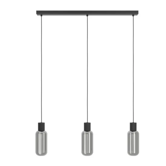 Eglo Maione fekete függesztett lámpa (EG-901005) E27 3 izzós IP20