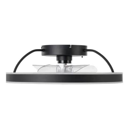 Eglo Marinella fekete LED mennyezeti ventilátoros lámpa (EG-35193) LED 2 izzós IP20