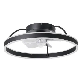 Eglo Marinella fekete LED mennyezeti ventilátoros lámpa (EG-35193) LED 2 izzós IP20