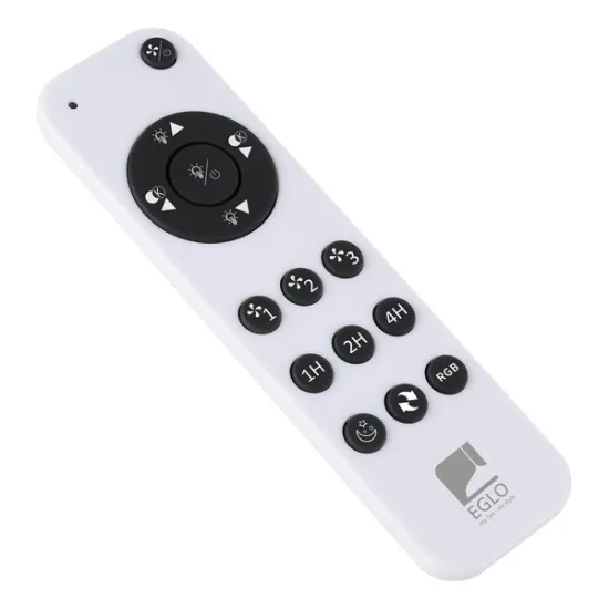 Eglo Marinella fekete LED mennyezeti ventilátoros lámpa (EG-35193) LED 2 izzós IP20