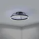 Eglo Marinella fekete LED mennyezeti ventilátoros lámpa (EG-35193) LED 2 izzós IP20