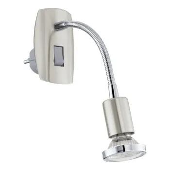 Eglo Mini 4 matt nikkel-króm konnektorba dugható lámpa (EG-902366) GU10 1 izzós IP20