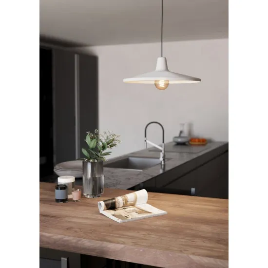 Eglo Miniere szürke függesztett lámpa (EG-900833) E27 1 izzós IP20