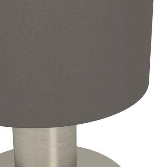 Eglo Montetto nikkel-capuccino asztali lámpa (EG-31842) E14 1 izzós IP20