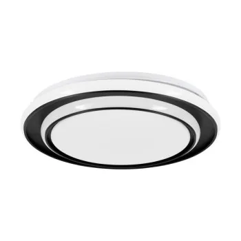 Eglo Moschetta fekete-fehér LED mennyezeti lámpa (EG-902046) LED 1 izzós IP20