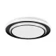 Eglo Moschetta fekete-fehér LED mennyezeti lámpa (EG-902046) LED 1 izzós IP20