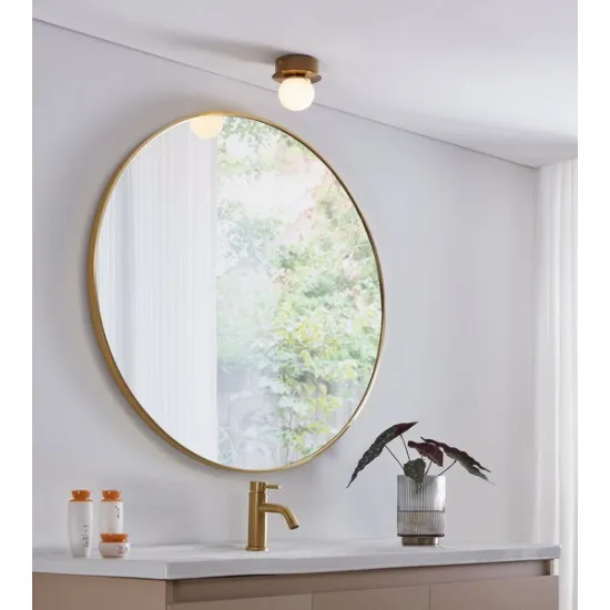 Eglo Mosiano sárgaréz fürdőszobai fali/mennyezeti lámpa (EG-900658) LED 1 izzós IP44