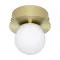 Eglo Mosiano sárgaréz fürdőszobai fali/mennyezeti lámpa (EG-900658) LED 1 izzós IP44