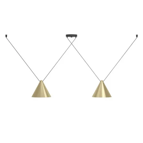 Eglo Narices 1 arany-sárgaréz függesztett lámpa (EG-900843) E27 2 izzós IP20