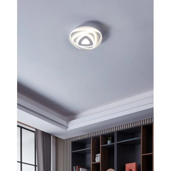 Eglo Palagiano fehér LED mennyezeti lámpa (EG-900863) LED 1 izzós IP20