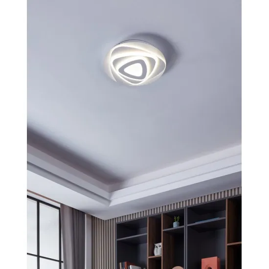 Eglo Palagiano fehér LED mennyezeti lámpa (EG-900864) LED 1 izzós IP20