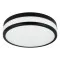Eglo Palermo fekete-fehér fürdőszobai LED fali/mennyezeti lámpa (EG-900846) LED 3 izzós IP44
