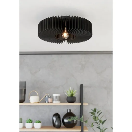 Eglo Palombaia fekete mennyezeti lámpa (EG-900831) E27 1 izzós IP20