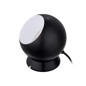 Eglo Petto 1 fekete asztali lámpa (EG-32095) GU10 1 izzós IP20