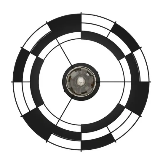 Eglo Pontefract fekete mennyezeti lámpa (EG-43891) E27 1 izzós IP20