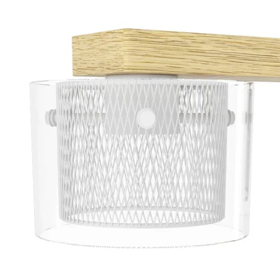 Eglo Portico-Z natúr-fehér LED függesztett lámpa (EG-900881) LED 4 izzós IP20