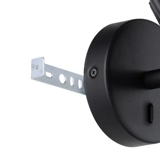 Eglo Portillo fekete fali lámpa (EG-902031) GU10 1 izzós IP20