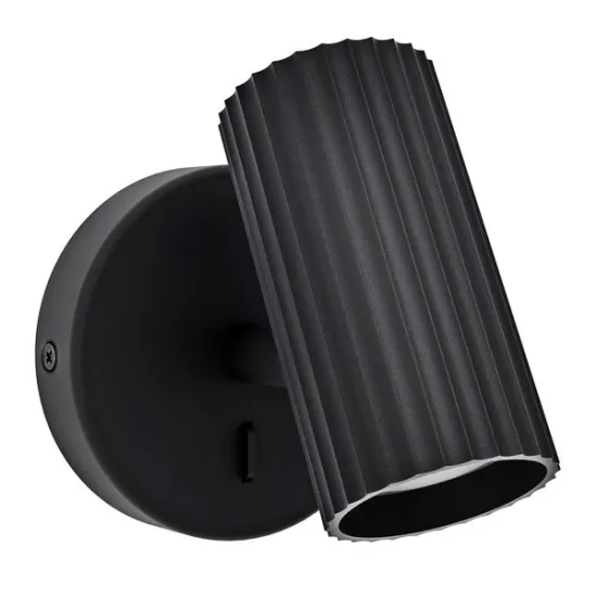 Eglo Portillo fekete fali lámpa (EG-902031) GU10 1 izzós IP20