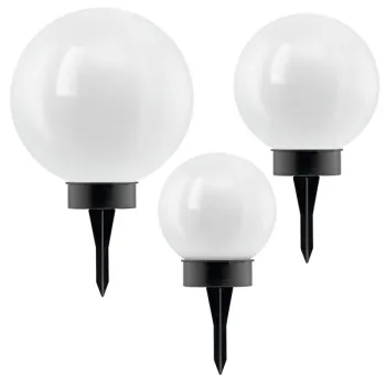 Eglo Puglia fekete LED napelemes kültéri leszúrható lámpa szett (EG-48483) SOLAR-LED 2 izzós IP44