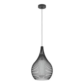 Eglo Razoni 1 fekete-fehér függesztett lámpa (EG-900828) E27 1 izzós IP20