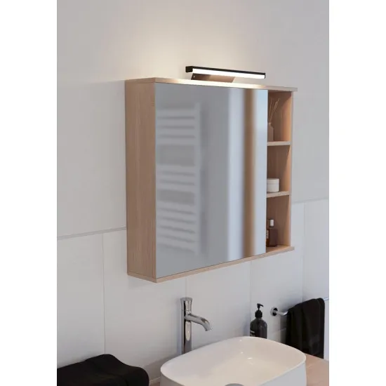 Eglo Regello-Z fekete LED fürdőszobai tükörvilágítás (EG-901287) LED 1 izzós IP44