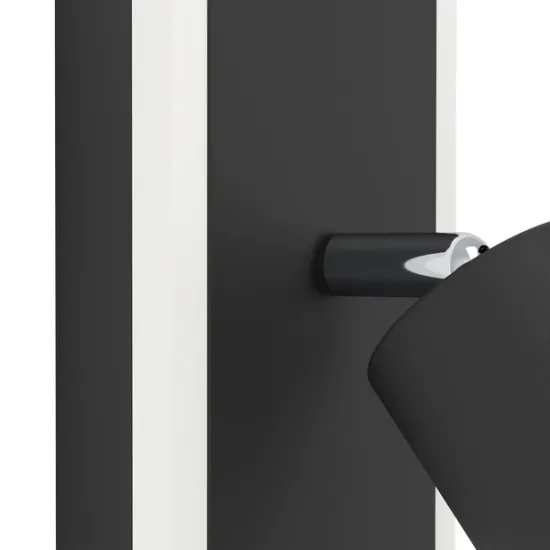 Eglo Rimbocchi 1 fekete-fehér LED fali spotlámpa (EG-901634) LED 1 izzós IP20