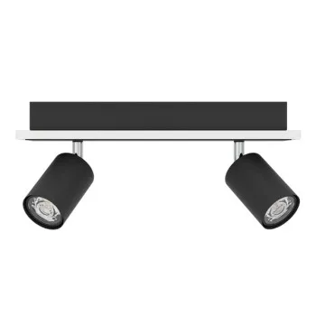 Eglo Rimbocchi 1 fekete-fehér LED mennyezeti spotlámpa (EG-901635) LED 1 izzós IP20