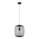 Eglo Rinroe fekete függesztett lámpa (EG-43965) E27 1 izzós IP20
