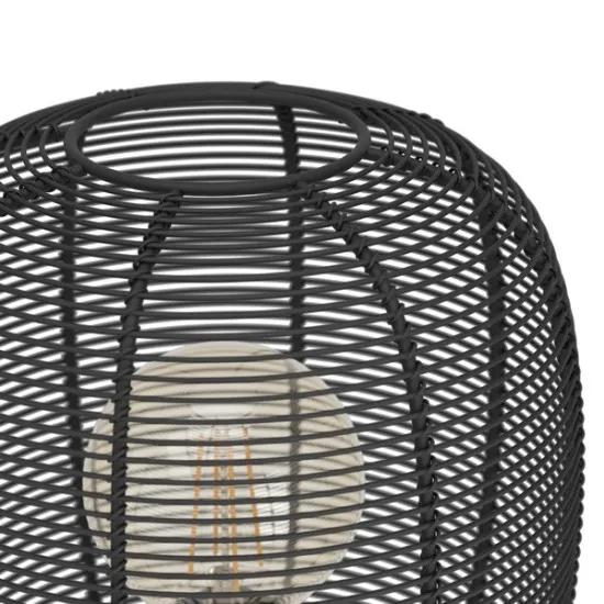 Eglo Rinroe fekete asztali lámpa (EG-43967) E27 1 izzós IP20