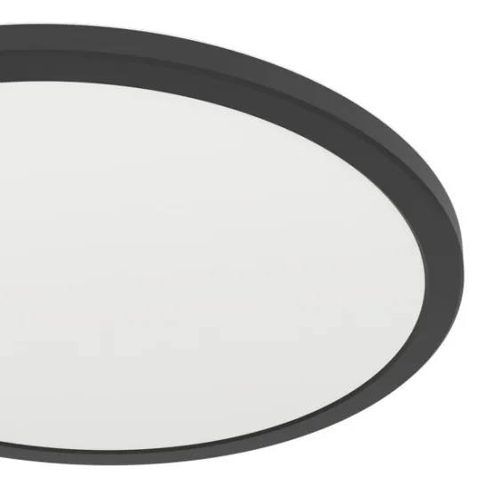 Eglo Rovito-R fekete LED mennyezeti lámpa (EG-901454) LED 1 izzós IP44