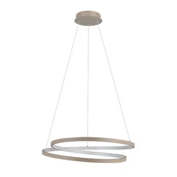 Eglo Ruotale homokszínű LED függesztett lámpa (EG-901139) LED 1 izzós IP20