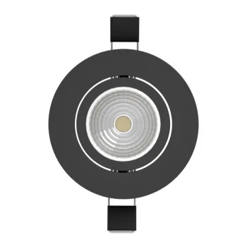 Eglo Saliceto fekete LED mennyezetbe építhető lámpa szett (EG-900747) LED 3 izzós IP20