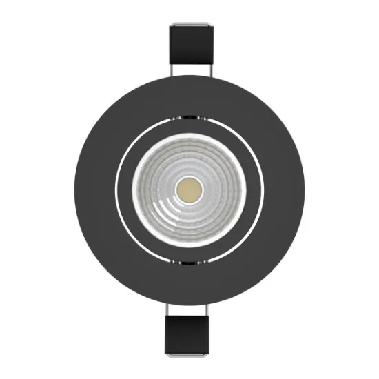 Eglo Saliceto fekete LED mennyezetbe építhető lámpa szett (EG-900747) LED 3 izzós IP20