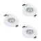 Eglo Saliceto fehér LED mennyezetbe építhető lámpa szett (EG-902277) LED 3 izzós IP20